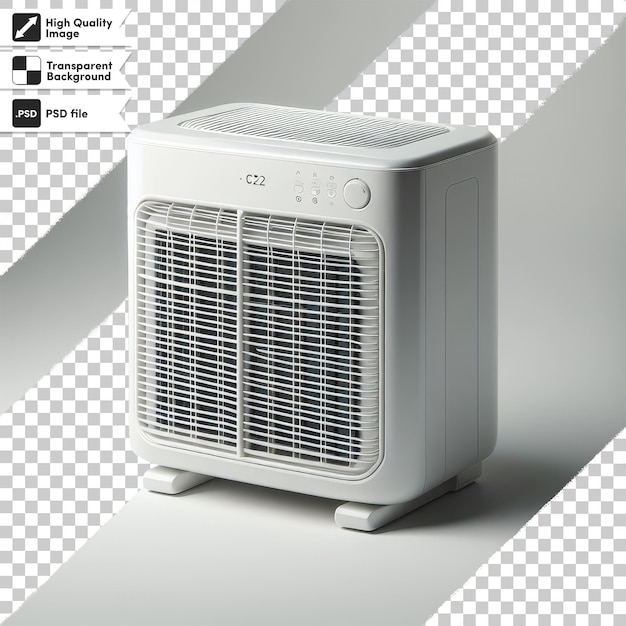 PSD psd air conditioner on transparent background with editable mask layer