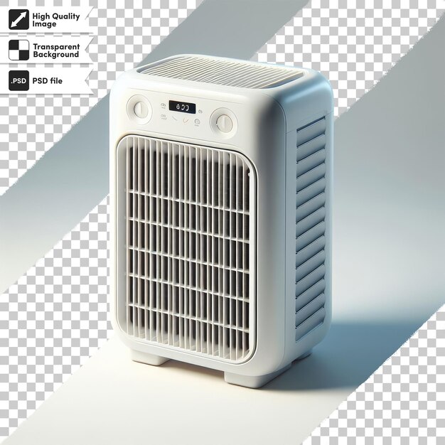 PSD psd air conditioner on transparent background with editable mask layer