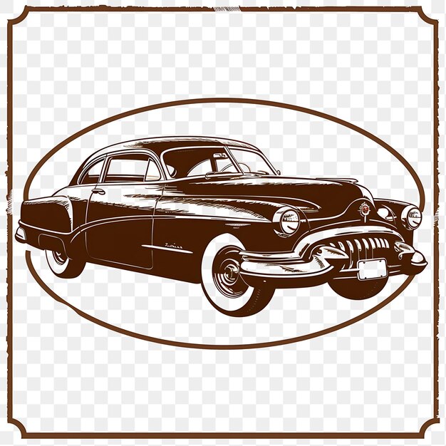 PSD psd antique buick roadmaster z sepia toned monochrome color s tattoo clipart t-shirt design