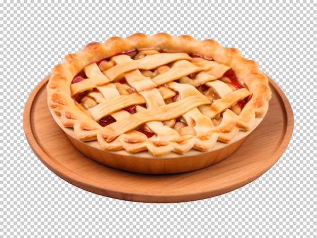 PSD psd apple pie png on a transparent background