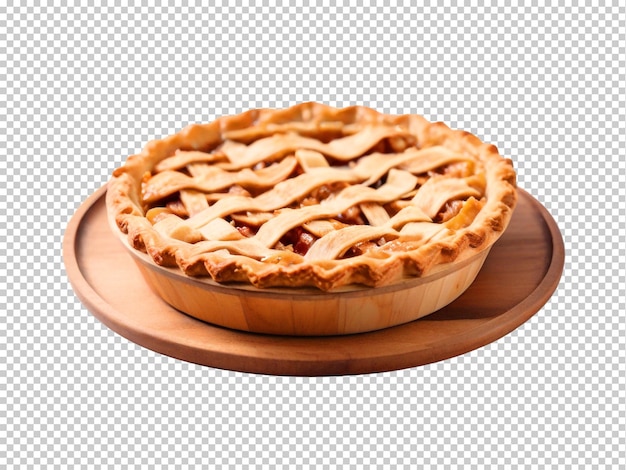 Psd apple pie png on a transparent background