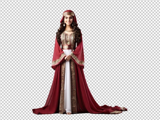 PSD psd of a arabic dress tradition