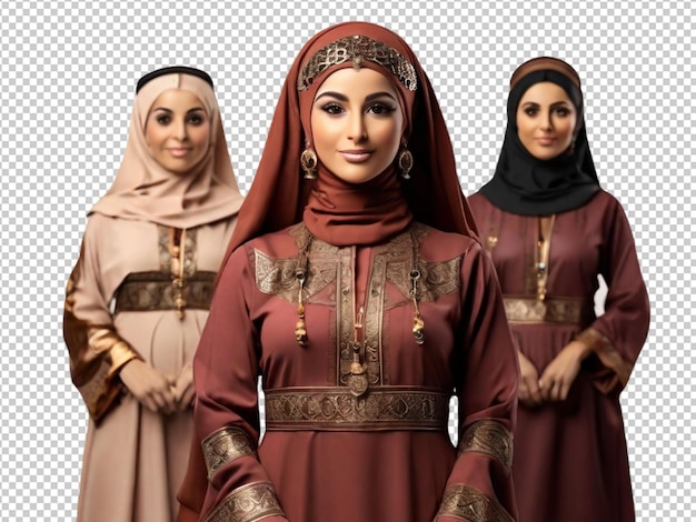 Psd of a arabic dress tradition