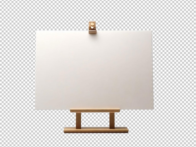 PSD psd of a art board on transparent background