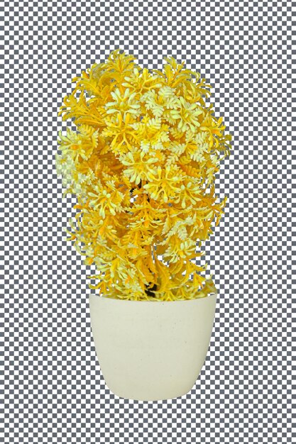 PSD psd artificial flower bouquet isolated on transparent background