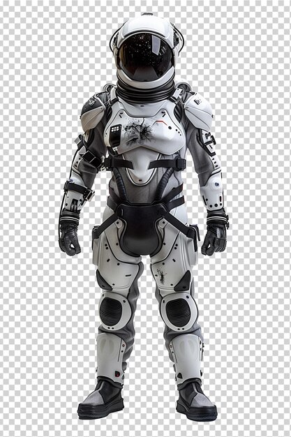 PSD psd astronaut on isolated transparent background 3d render