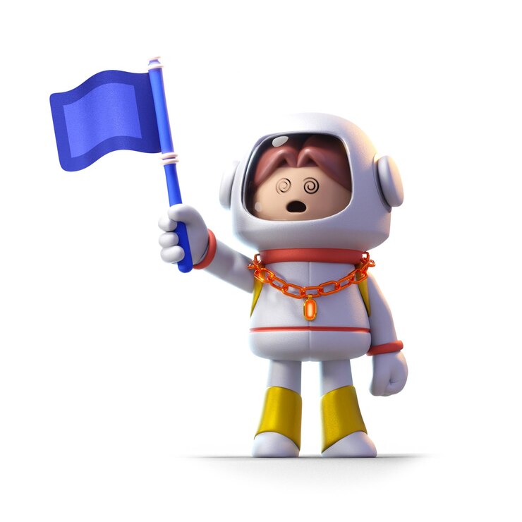 PSD psd an astronaut surrenders looses