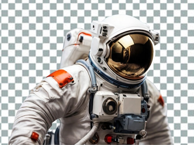 PSD psd astronaut wearing spacesuit png