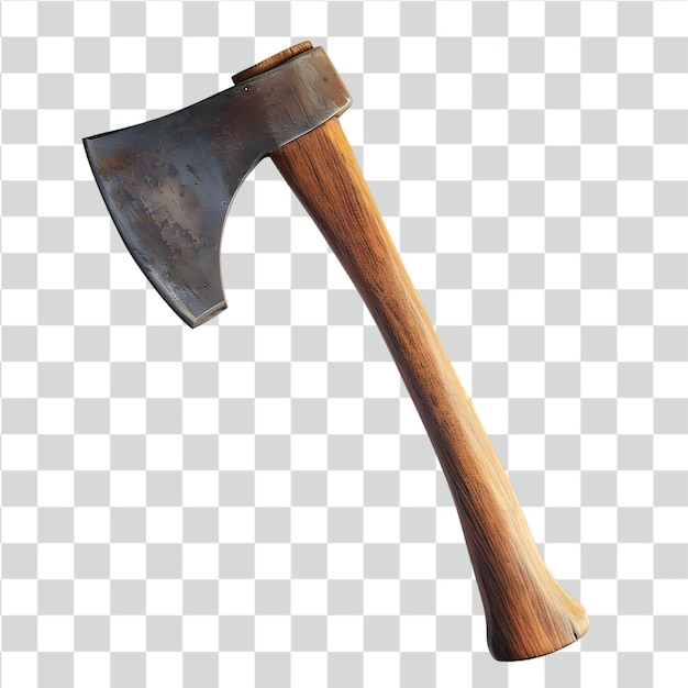 PSD psd axe isolated on transparent background