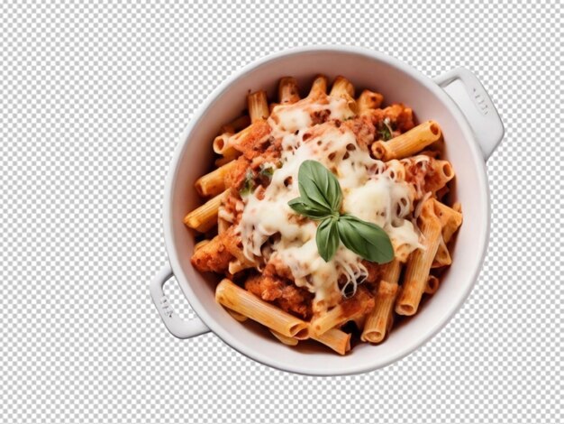 PSD psd of a backed ziti