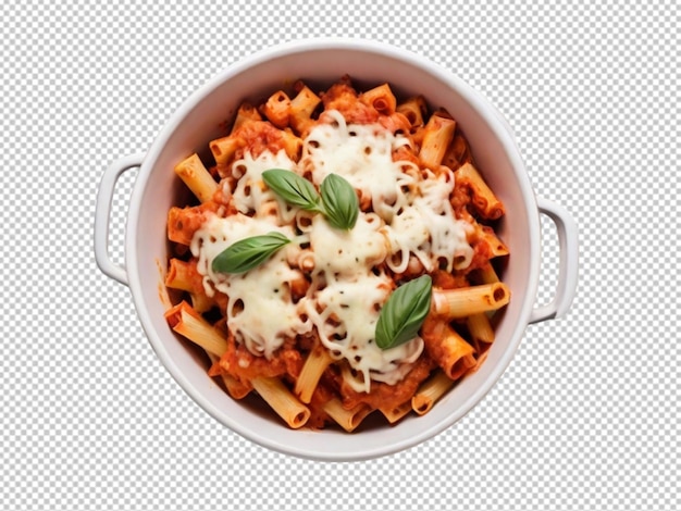 PSD psd of a backed ziti