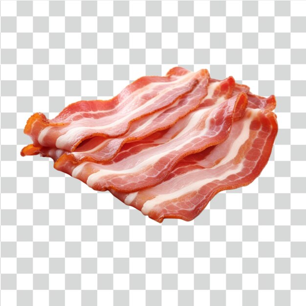 Psd bacon background transparent