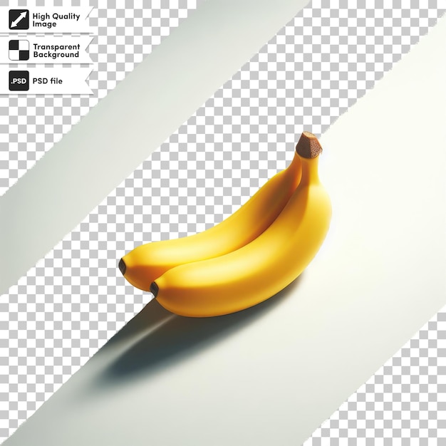 PSD psd bananas on transparent background