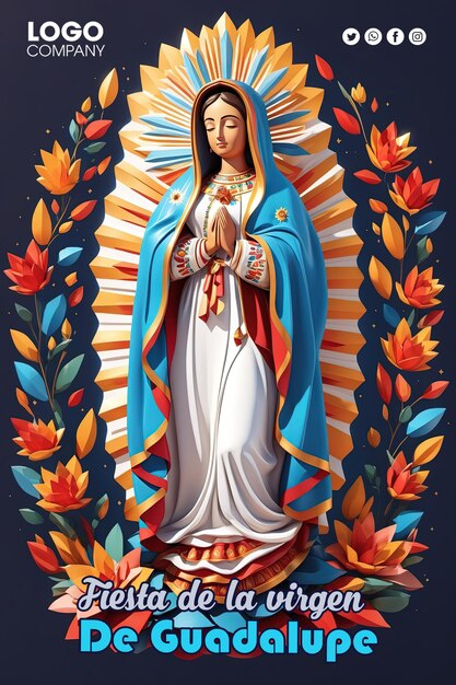 Psd-banner diadela virgende guadalupe