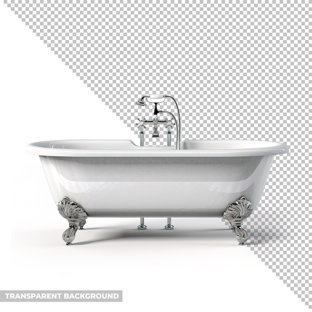 PSD psd bathtub isolated without background