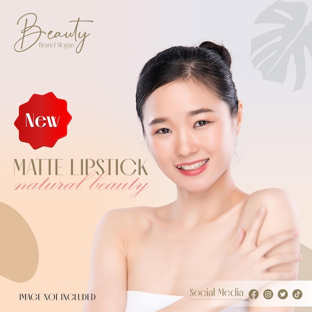 PSD psd beauty banner design template