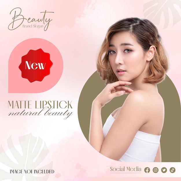 PSD psd beauty banner design template