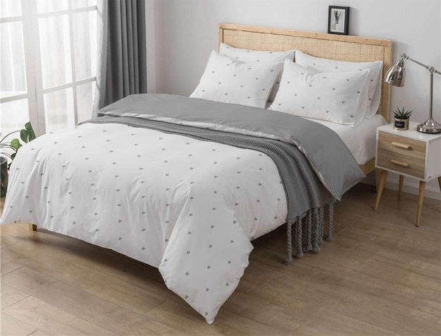 PSD Bedding mockup