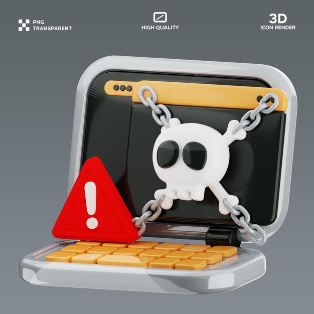 PSD-beïnvloed 3D-illustratie