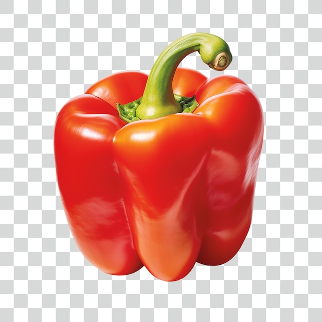 Psd bell pepper transparent