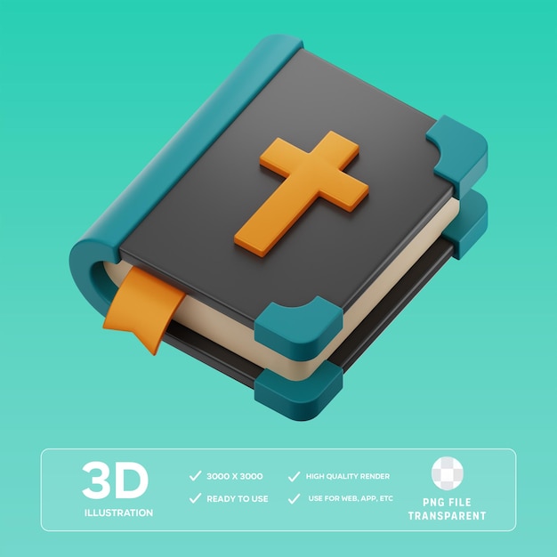 Иллюстрация Библии в 3D