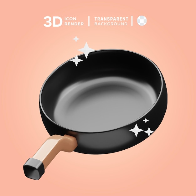 PSD illustrazione 3d di psd big pan