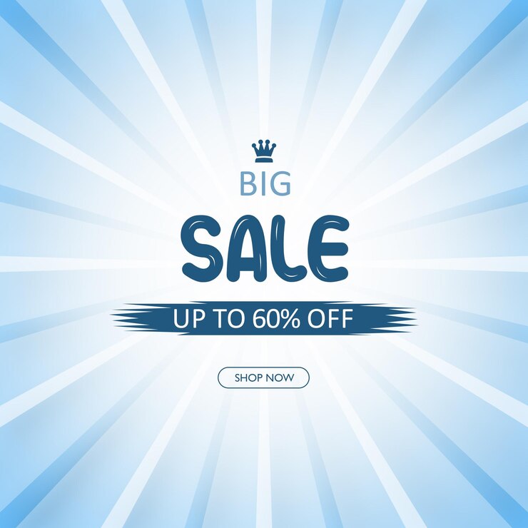 PSD psd big sale instagram template