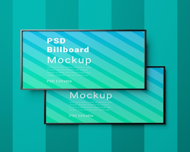 psd billboard mockup