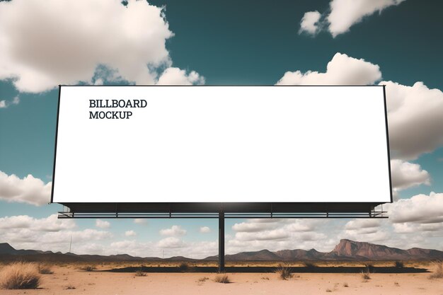 Psd billboard mockup