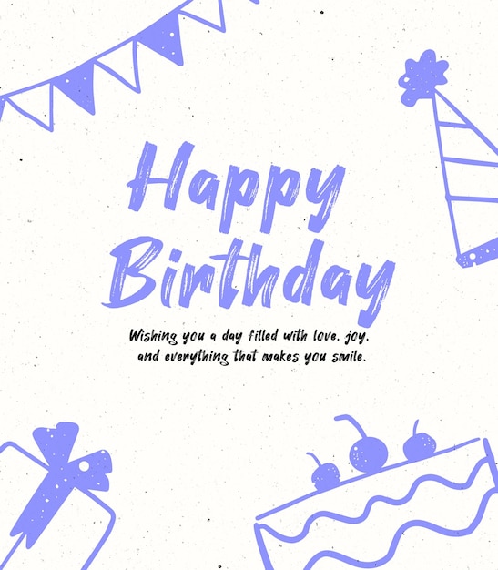 psd birthday background pattern