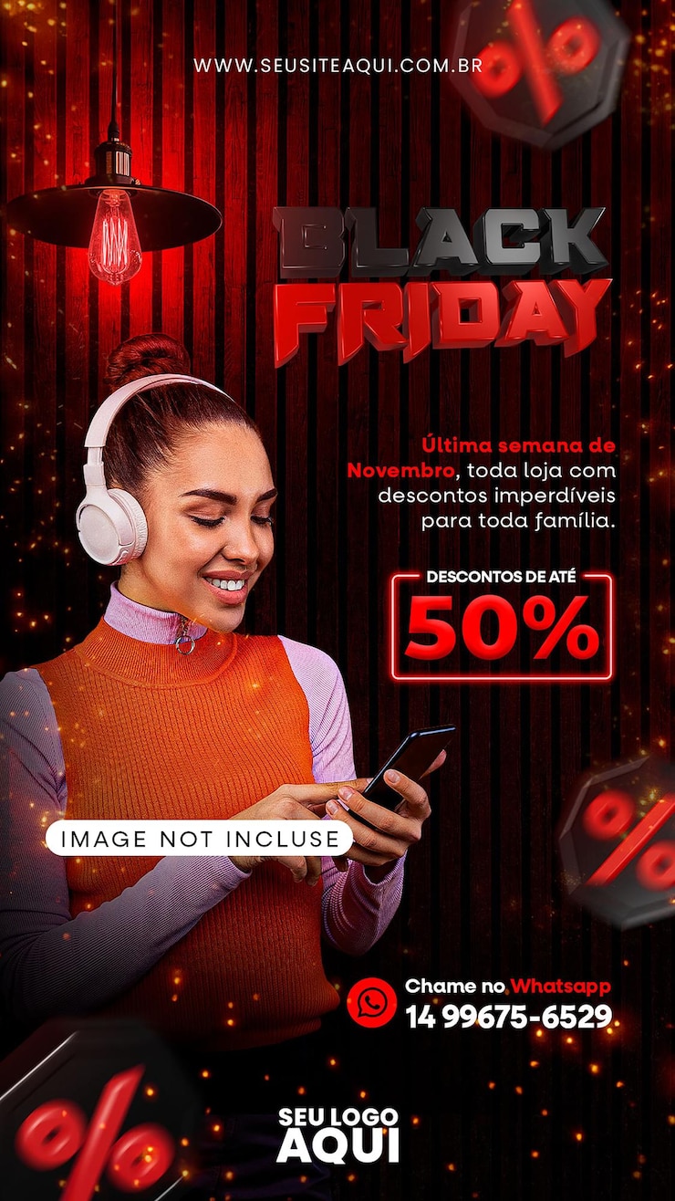 PSD psd black friday super sale instagram en facebook story banner sjabloon