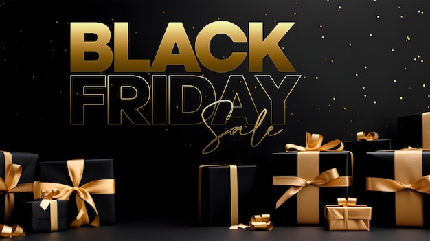 PSD black friday super sale social media banner sjabloon met bewerkbare tekst