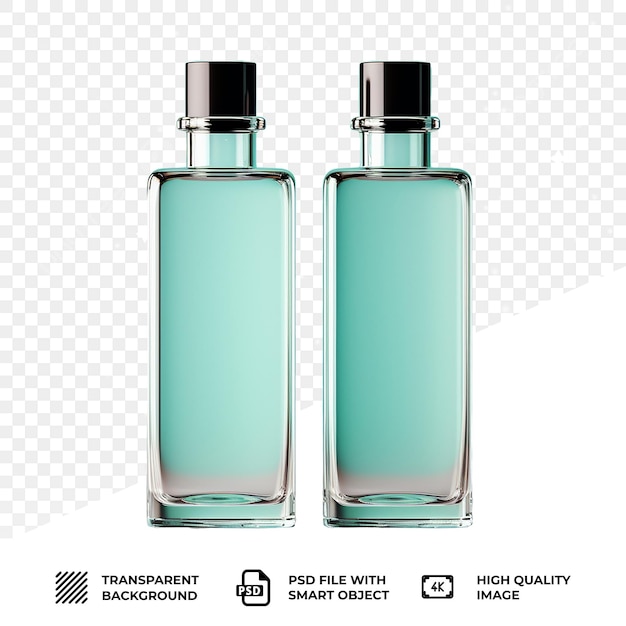 PSD psd bleach bottle isolated on transparent background