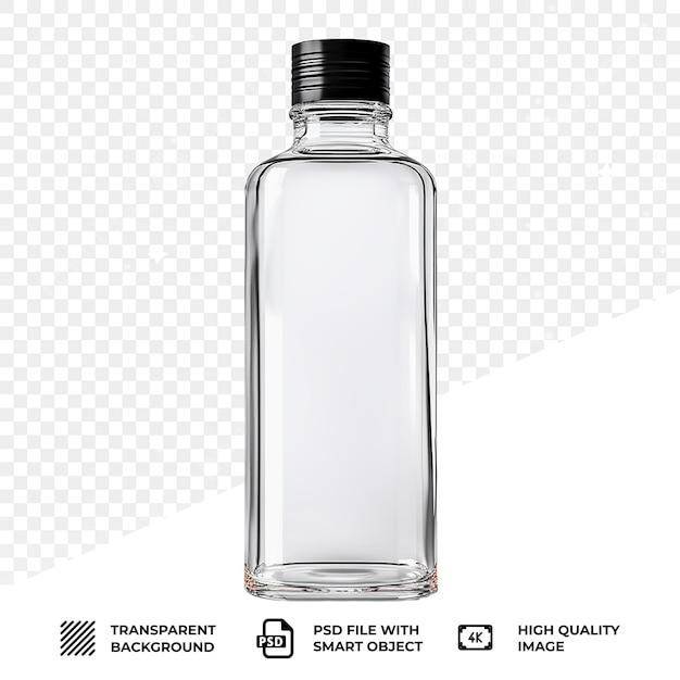 PSD psd bleach bottle isolated on transparent background