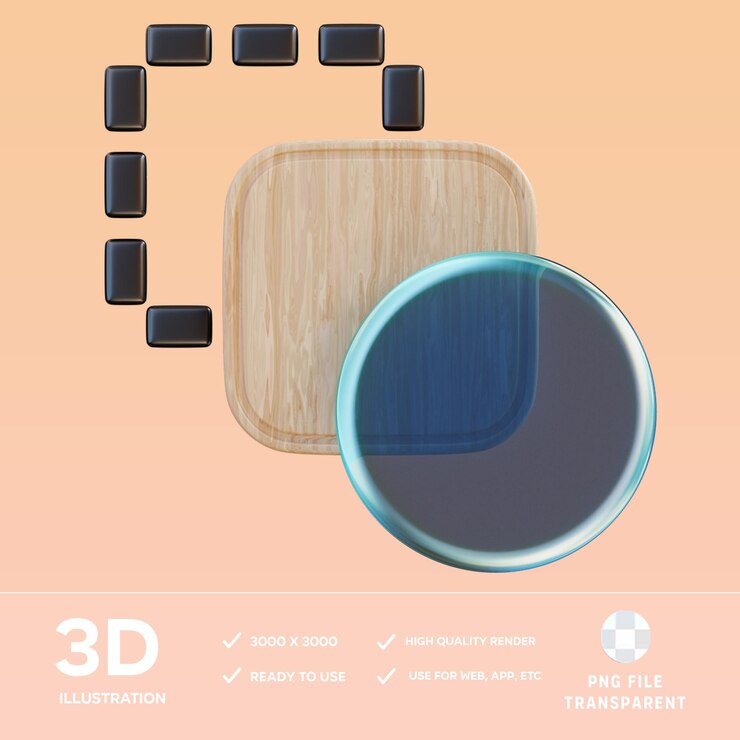 PSD psd 混合工具 3d 插图