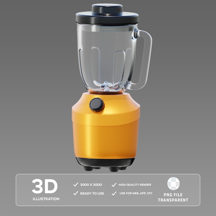 PSD psd blender 3d-illustratie
