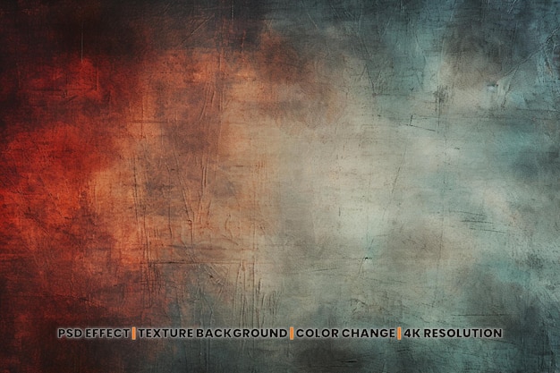 PSD psd blue and orange grunge textured background