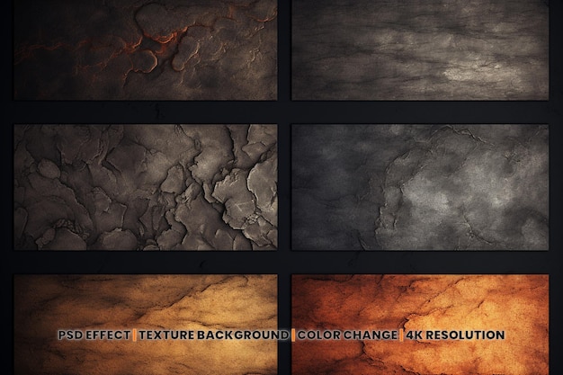 PSD psd blue and orange grunge textured background