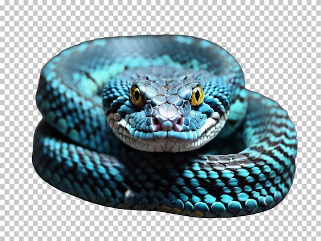 PSD psd of a blue pit viper