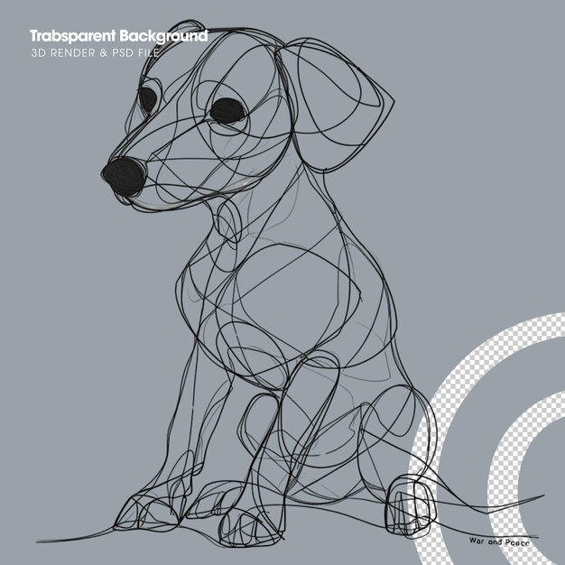 PSD psd boerboel dog illustration