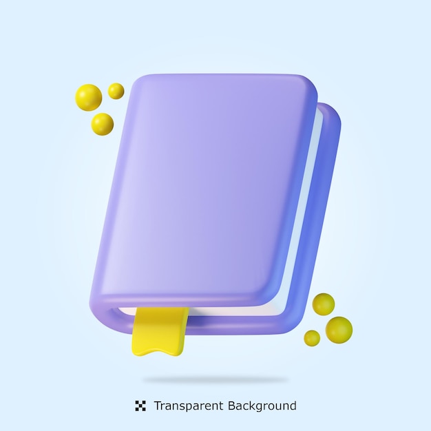 PSD psd book 3d icon