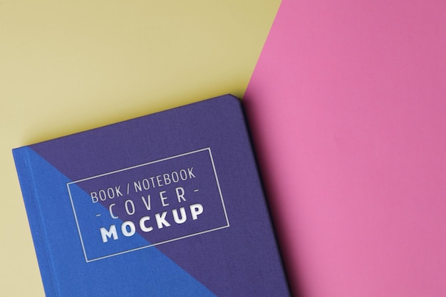 PSD psd book notebook cover mockup