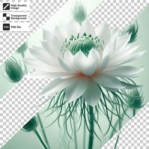 PSD psd bouquet of flowers on transparent background