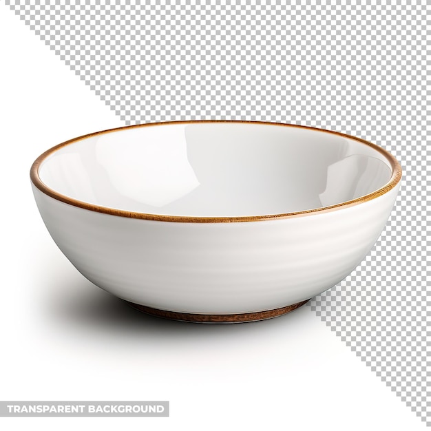 Psd bowl isolated without background