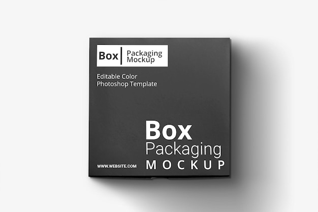 Psd box packaging mockup