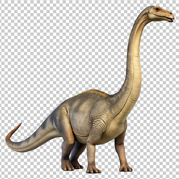 PSD psd of a brachiosaurus on transparent background