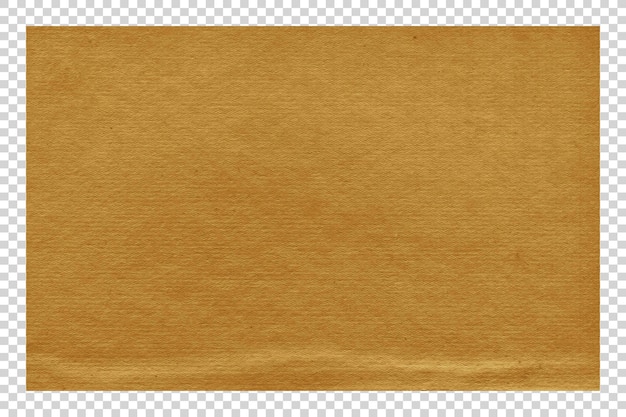 PSD Brązowa tekstura papieru minimalistyczna na przezroczystym tle