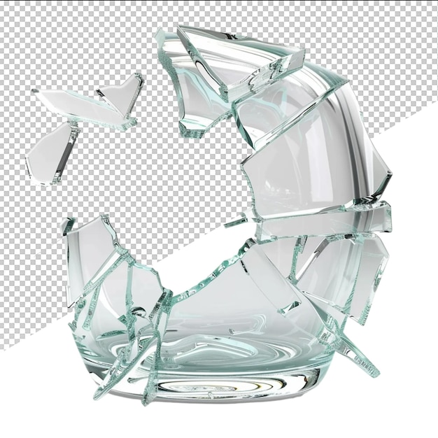 PSD Псд разбитое стекло