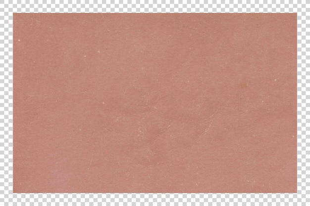 PSD texture di carta marrone psd su sfondo trasparente