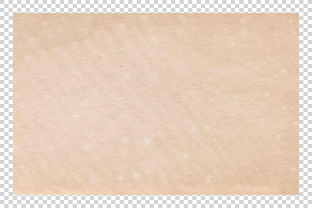 psd brown paper texture on transparent background